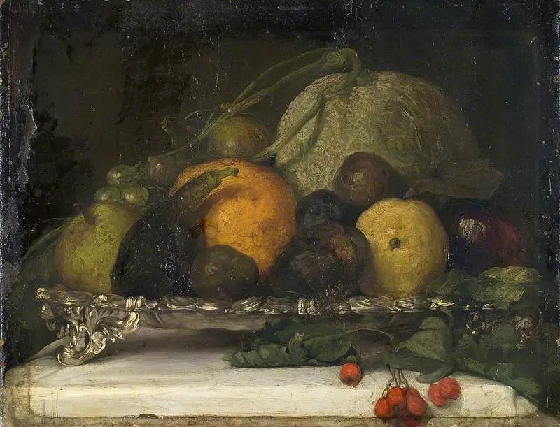 Nature morte, fruits - Frederic Leighton