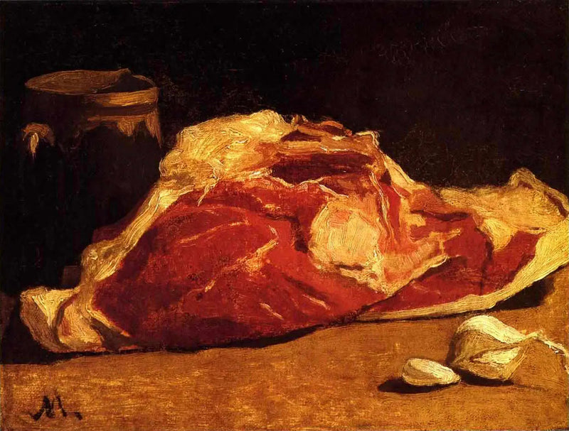 Nature Morte, le quartier de viande - Claude Monet