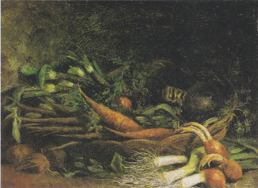 Nature morte au panier de légumes, F212a – Van Gogh