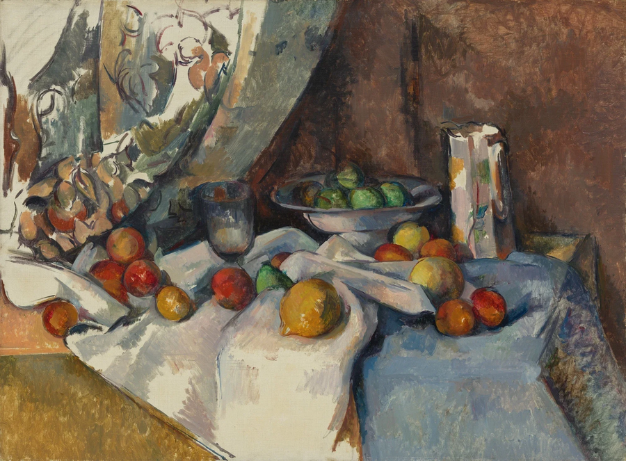 Nature morte aux pommes, 1895–1898 – Paul Cézanne