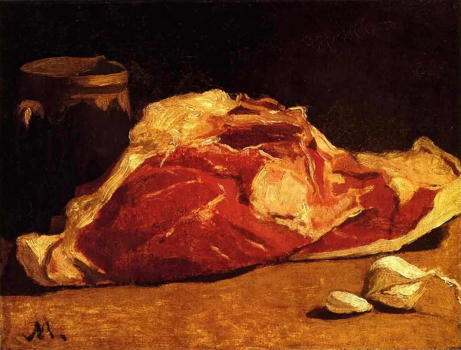Nature morte : le quartier de viande W14 – Claude Monet