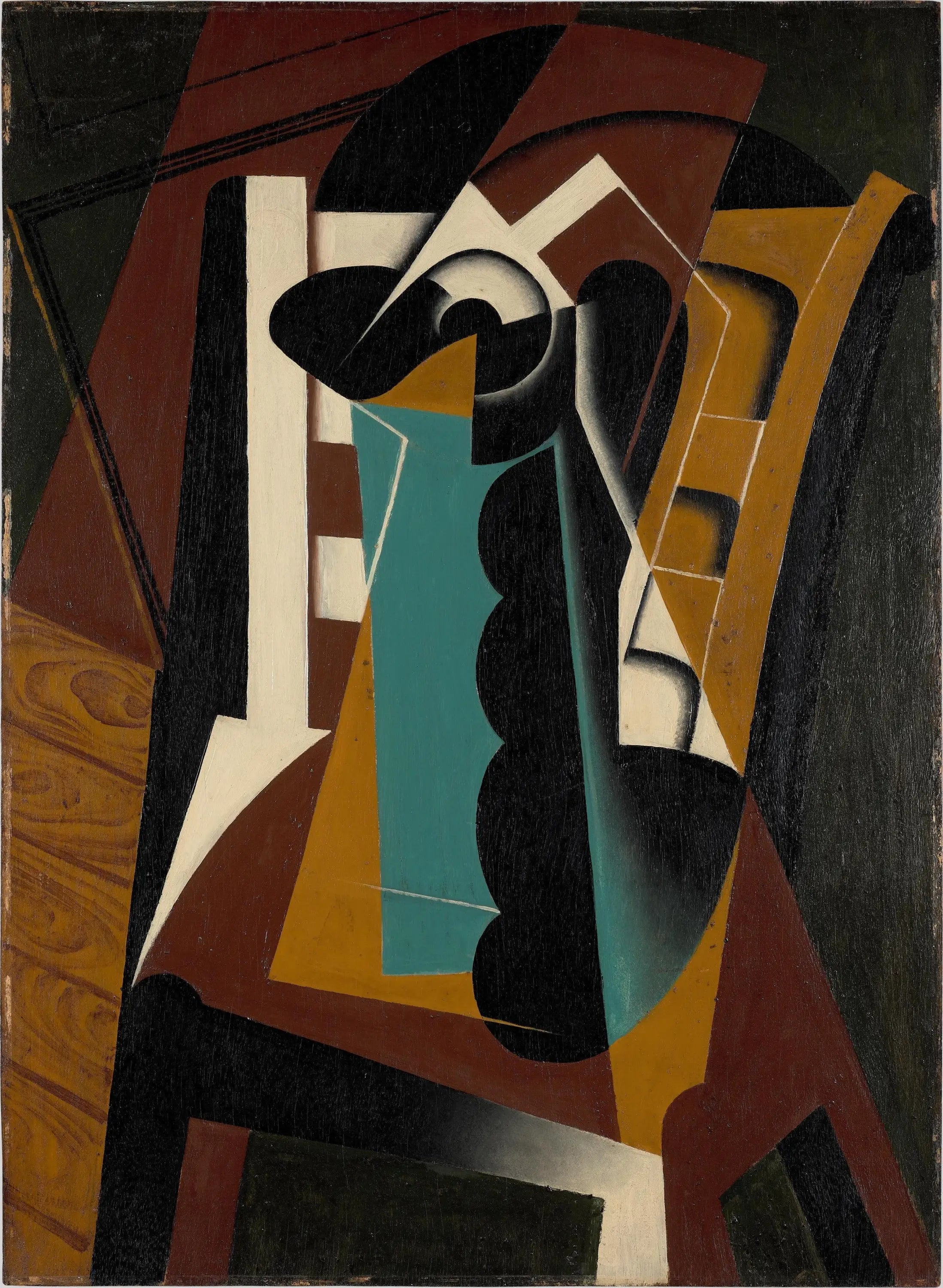 Nature morte sur une chaise - Juan Gris image 1 reproduction de peinture à l’huile