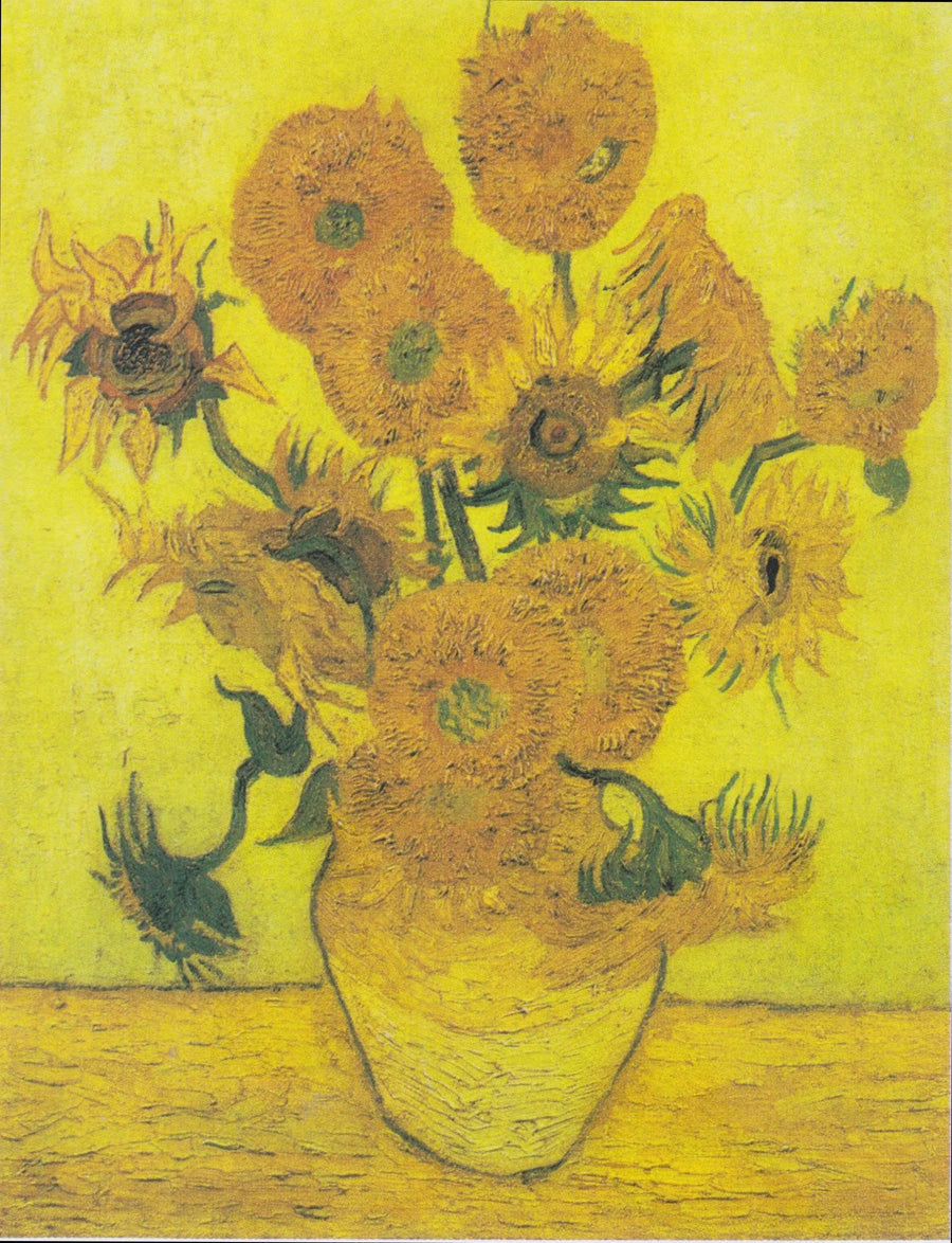 Nature morte : Vase avec quinze tournesols - Vincent van Gogh