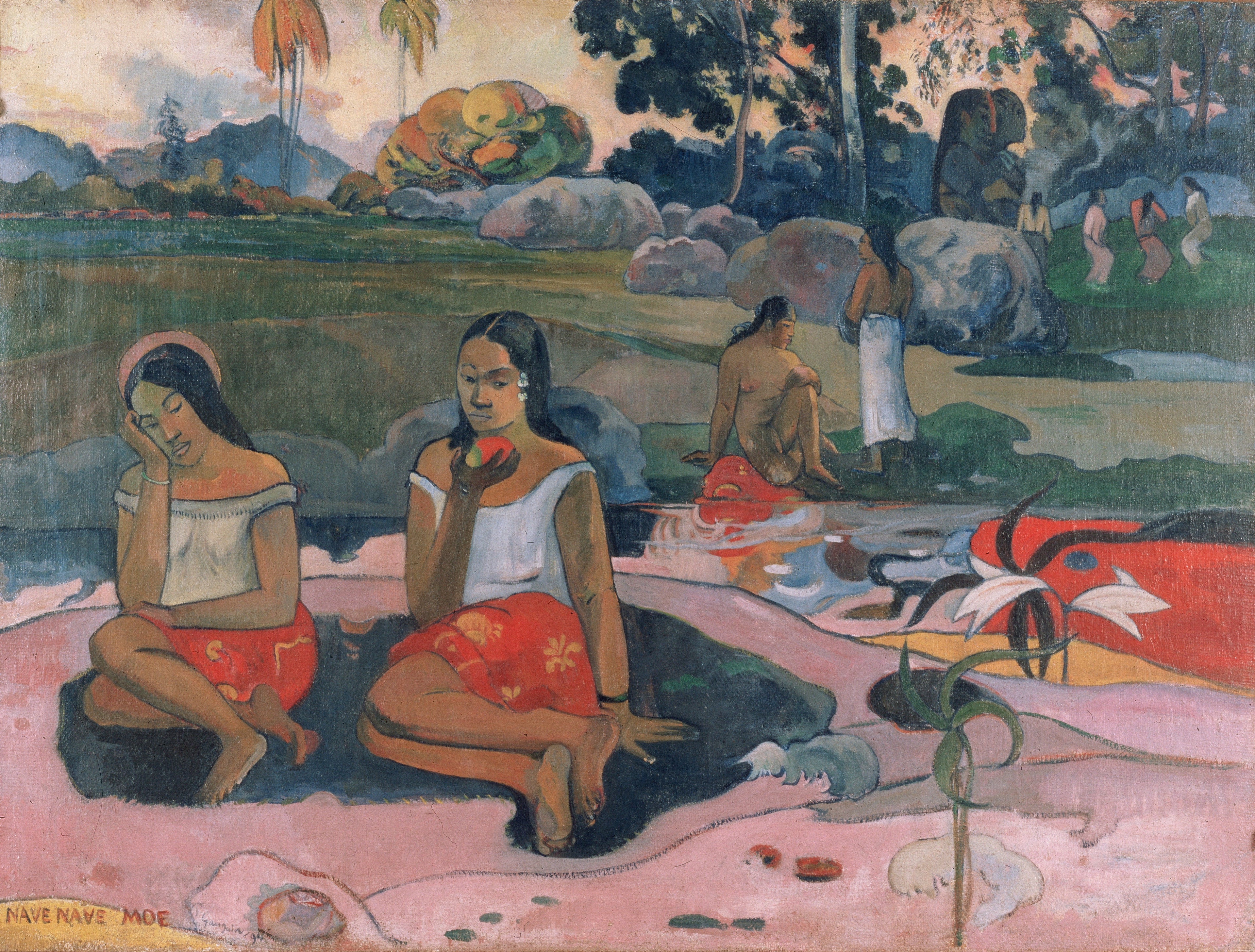Reproduction du tableau « Nef nef moe - Paul Gauguin » par Alpha Reproduction en peinture à l’huile
