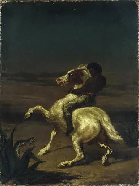 Nègre à cheval - Théodore Géricault