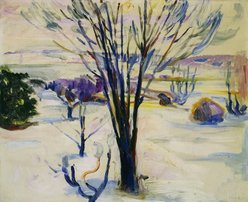 Neige - Edvard Munch
