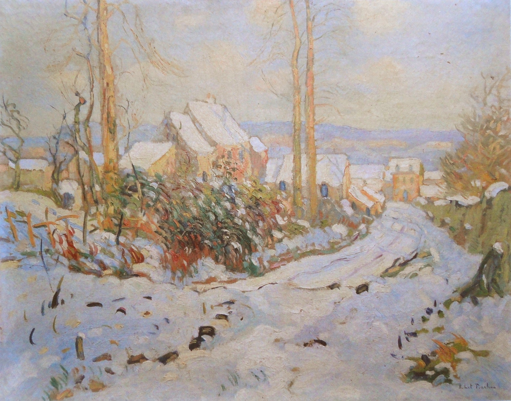 Neige - Robert Antoine Pinchon