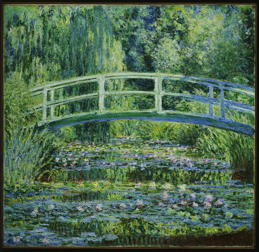 Nénuphars et pont japonais de Claude Monet, 1899 – Princeton University Art Museum y1972-15, Wildenstein 1509