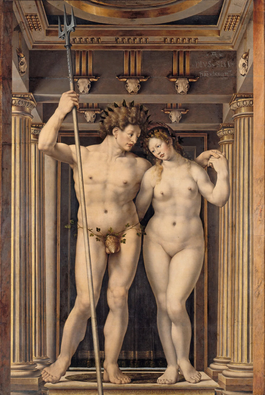 Neptune et Amphitrite - Jan Gossaert