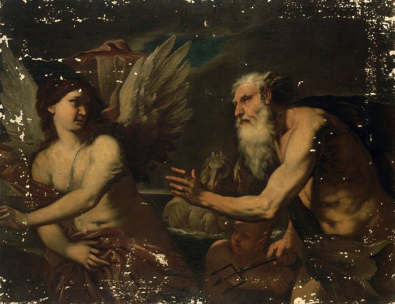 Neptune et Coronis - Luca Giordano
