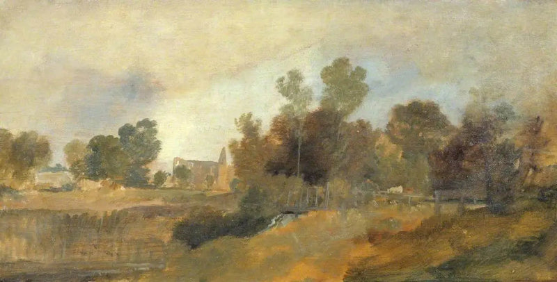 Newark Abbey on the Wey - J. M. W. Turner