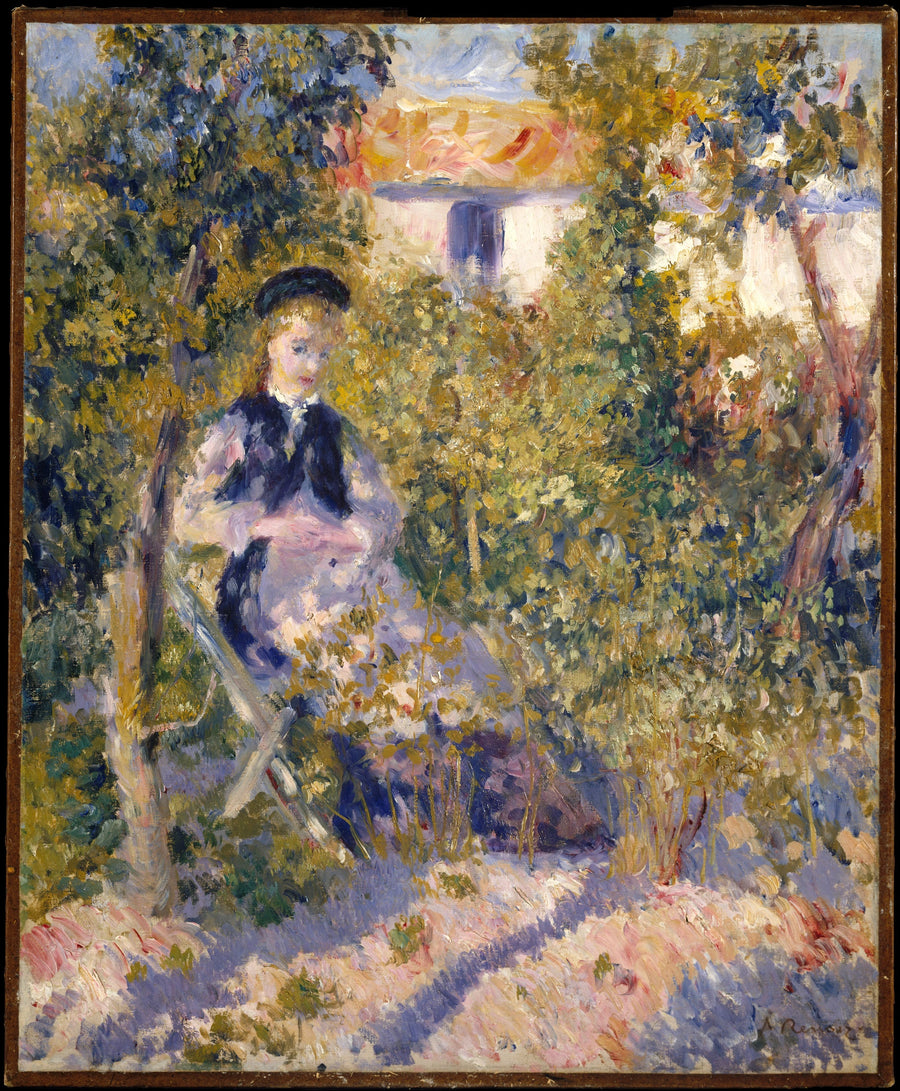 Nini au jardin (Nini Lopez), 1876 – Pierre-Auguste Renoir