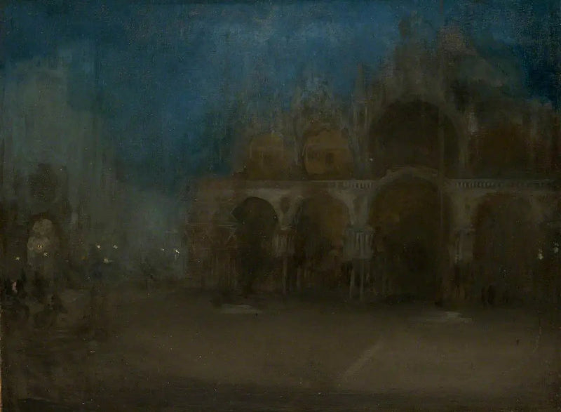 Nocturne : Bleu et Or, Saint-Marc, Venise - James Abbott McNeill Whistler