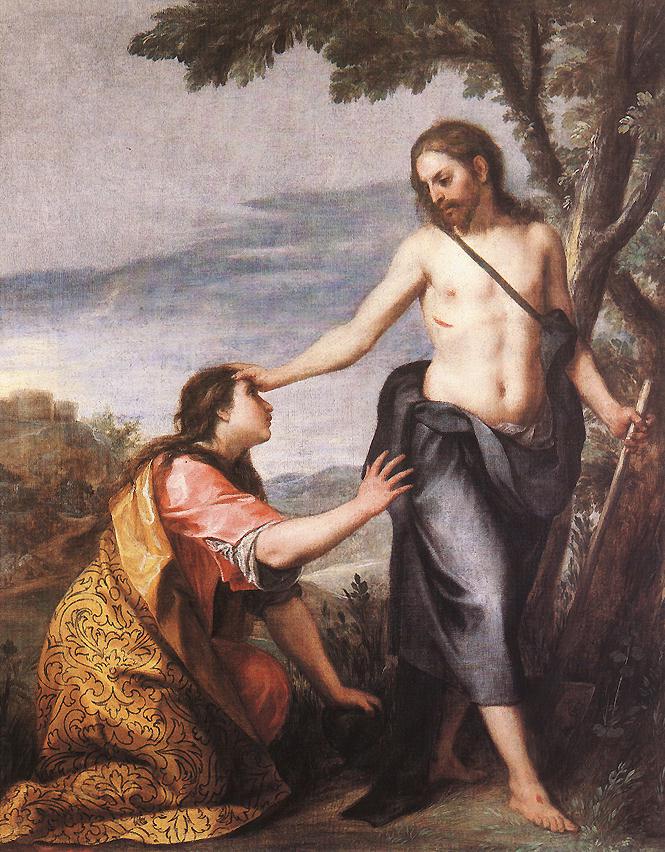 Noli me Tangere (Le Christ apparaissant comme jardinier à Marie-Madeleine) - Alonso Cano