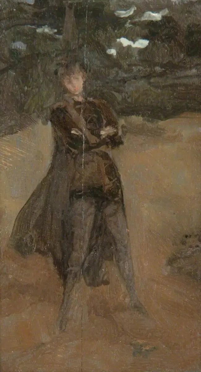 Note en vert et marron : Orlando à Coombe - James Abbott McNeill Whistler