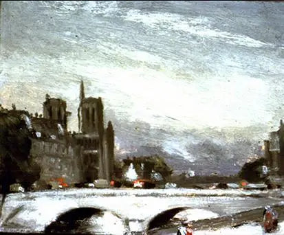 Notre Dame et la Seine - Robert Henri