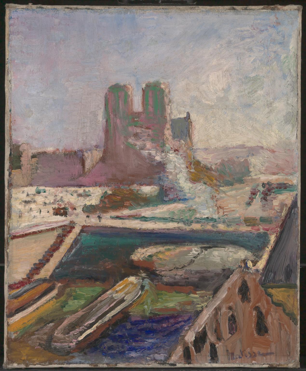 Reproduction du tableau « Notre-Dame - Henri Matisse » par Alpha Reproduction en peinture à l’huile