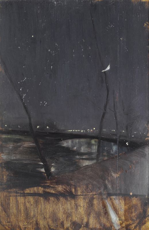 Notturno sulla Senna - Giovanni Boldini