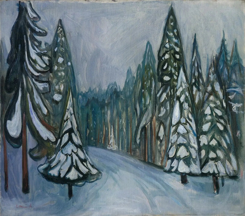 Nouvelle Neige - Edvard Munch