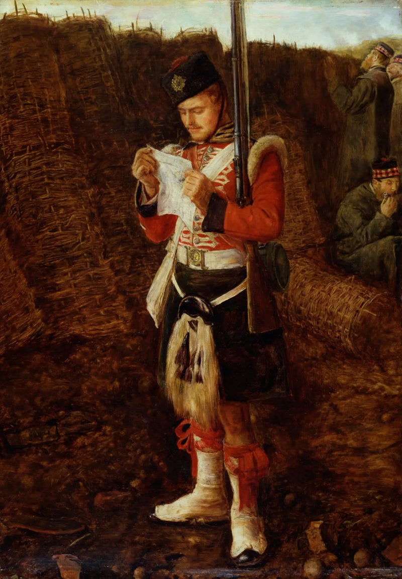 Nouvelles de la maison - John Everett Millais