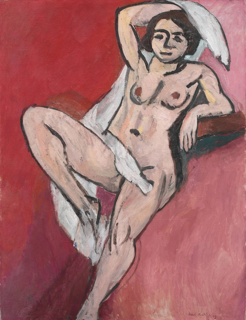 Nu à l'écharpe blanche - Henri Matisse
