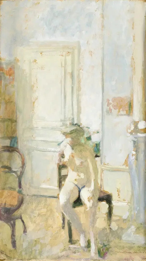 Nu à la chaise - Édouard Vuillard