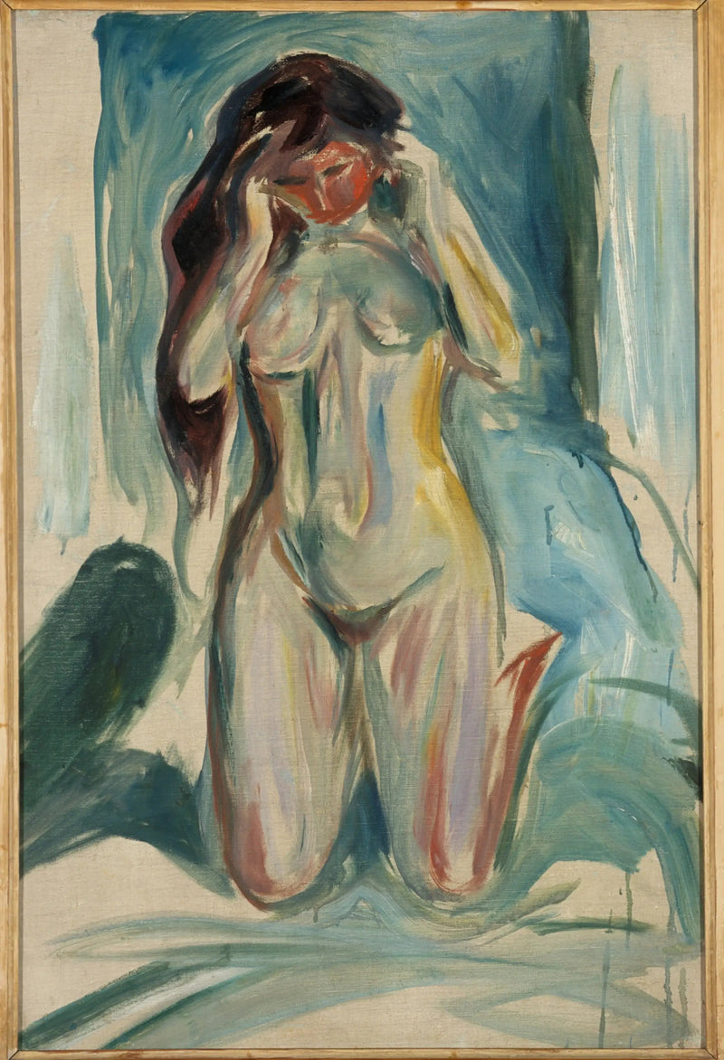 Nu agenouillé - Edvard Munch