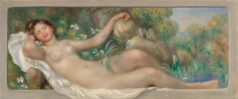 Nu allongé (La Source) - Pierre-Auguste Renoir