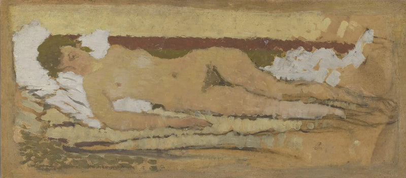 Nu allongé - Pierre Bonnard
