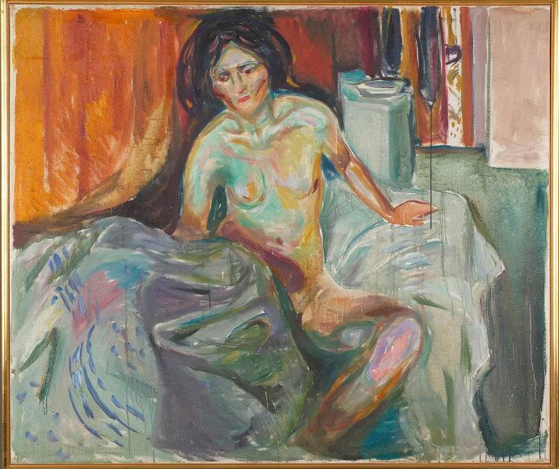 Nu assis : matin - Edvard Munch