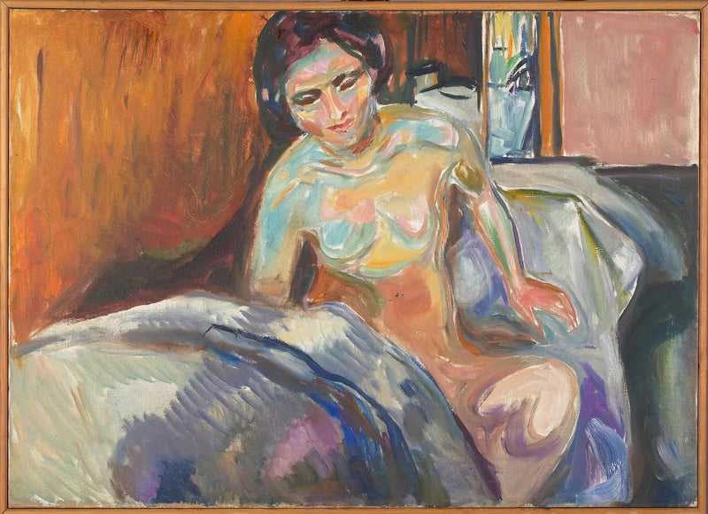 Nu assis : matin - Edvard Munch