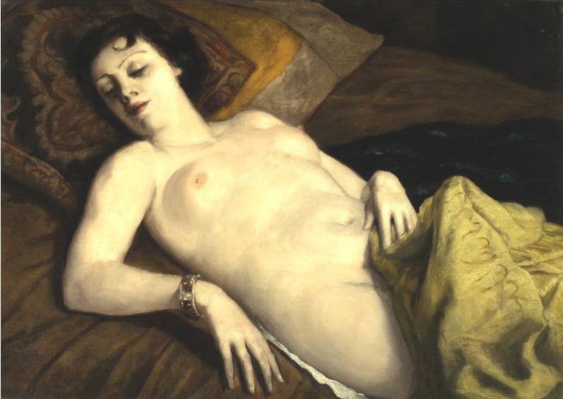 Nu couche au Bracelet - Émile Bernard