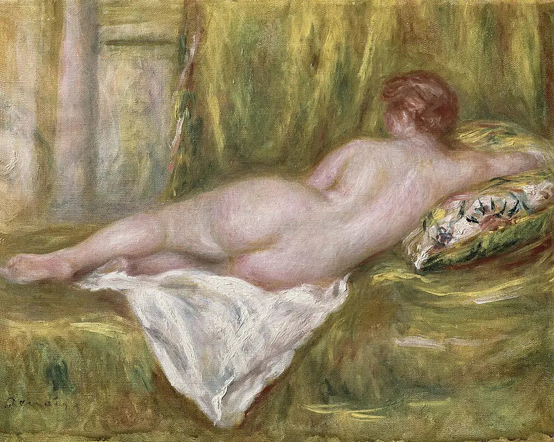 Nu couché, vu de dos - Pierre-Auguste Renoir