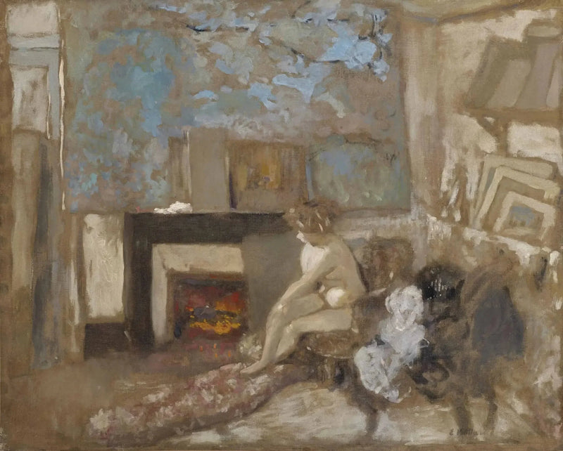 Nu dans l'appartement de la rue Truffaut - Édouard Vuillard