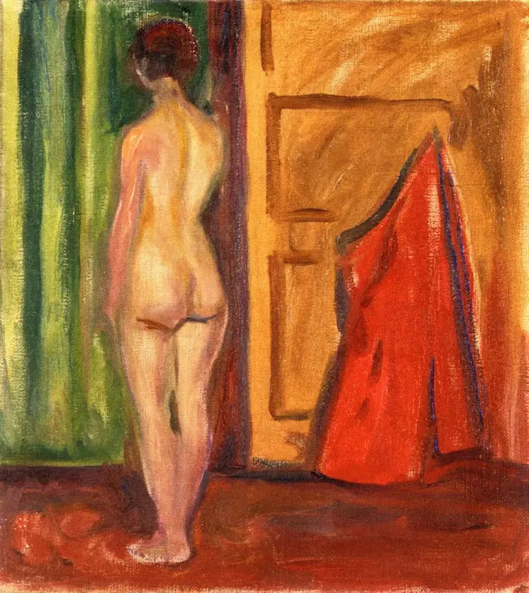Nu de dos - Edvard Munch