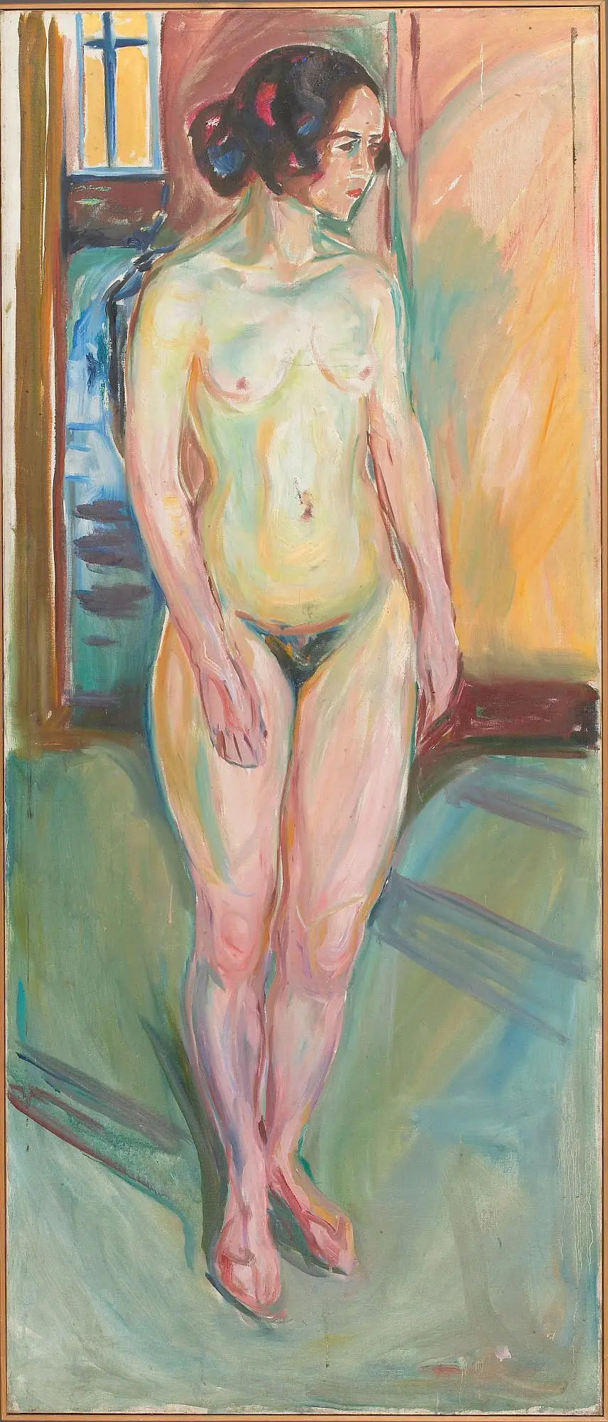 Reproduction du tableau « Nu debout : midi - Edvard Munch » par Alpha Reproduction en peinture à l’huile