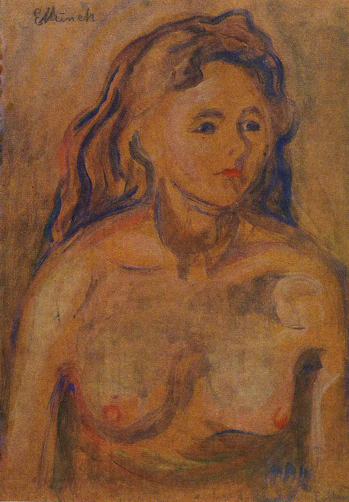 Nu - Edvard Munch image 1 reproduction de peinture à l’huile