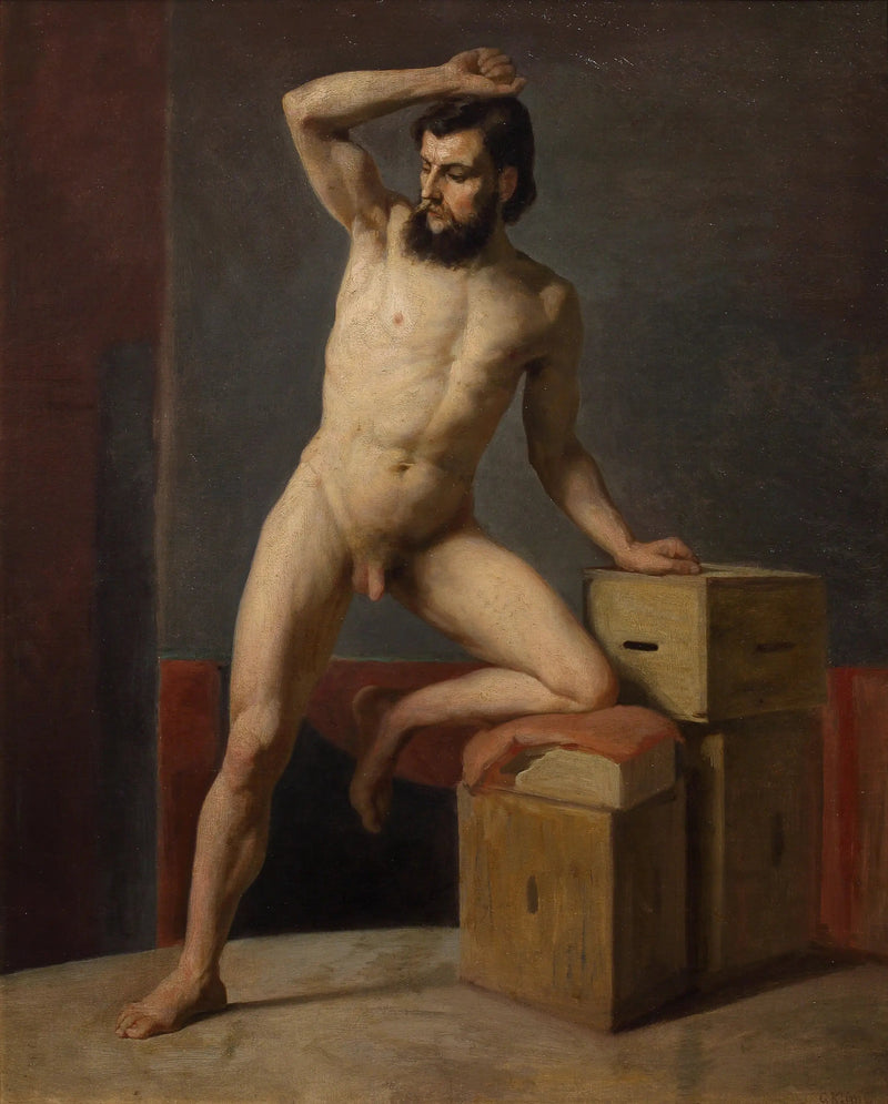 Nu masculin - Gustav Klimt