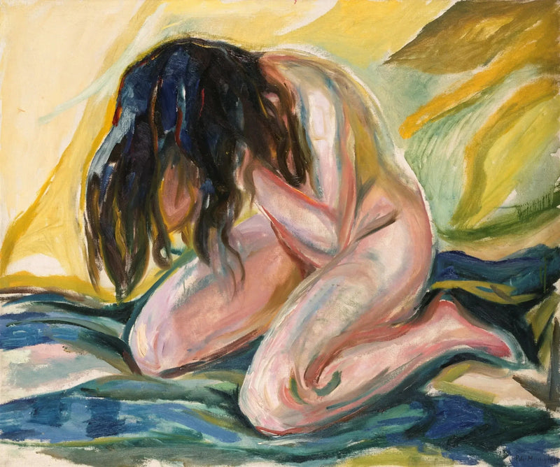 Nu pleurant - Edvard Munch