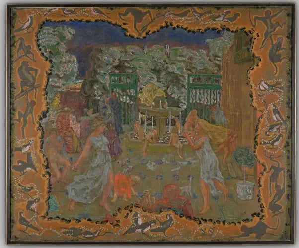 Nu rose, tête ombrée - Pierre Bonnard