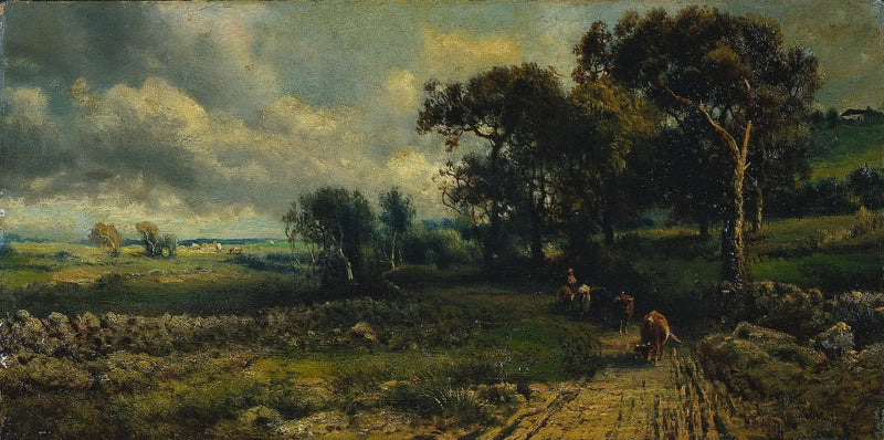 Nuages laineux - George Inness