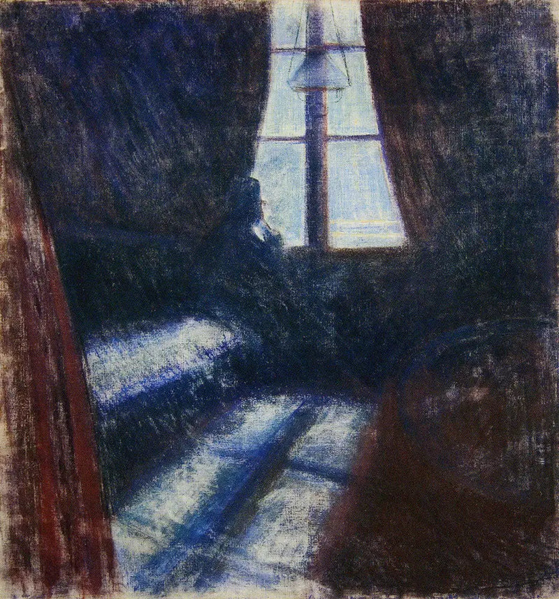 Nuit à Saint-Cloud - Edvard Munch
