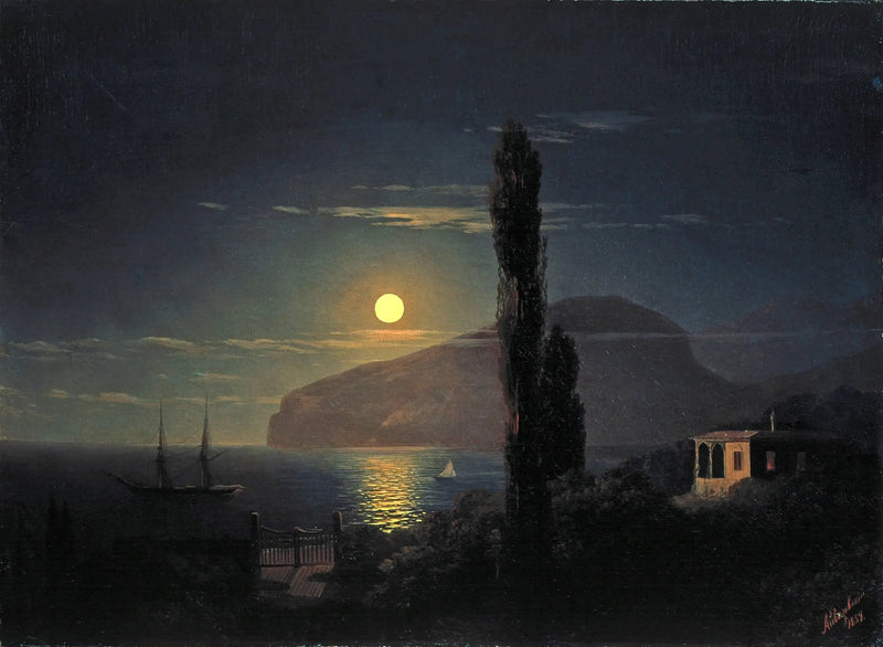 Nuit au clair de lune en Crimée - Ivan Aïvazovski