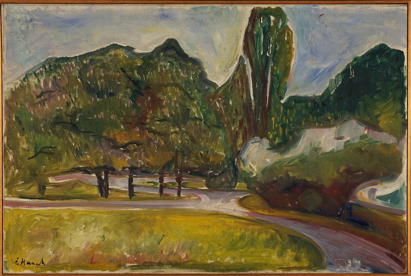 Nuit d'été à Studenterlunden - Edvard Munch