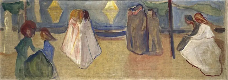 Nuit d'été (Frise Reinhardt) - Edvard Munch