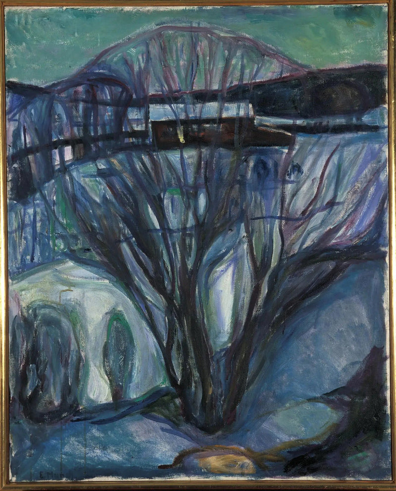 Nuit d'hiver - Edvard Munch