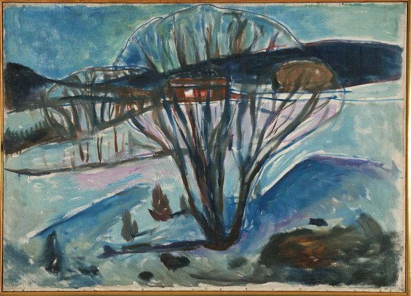 Nuit d'hiver - Edvard Munch