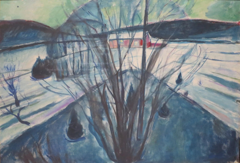 Nuit d'hiver - Edvard Munch
