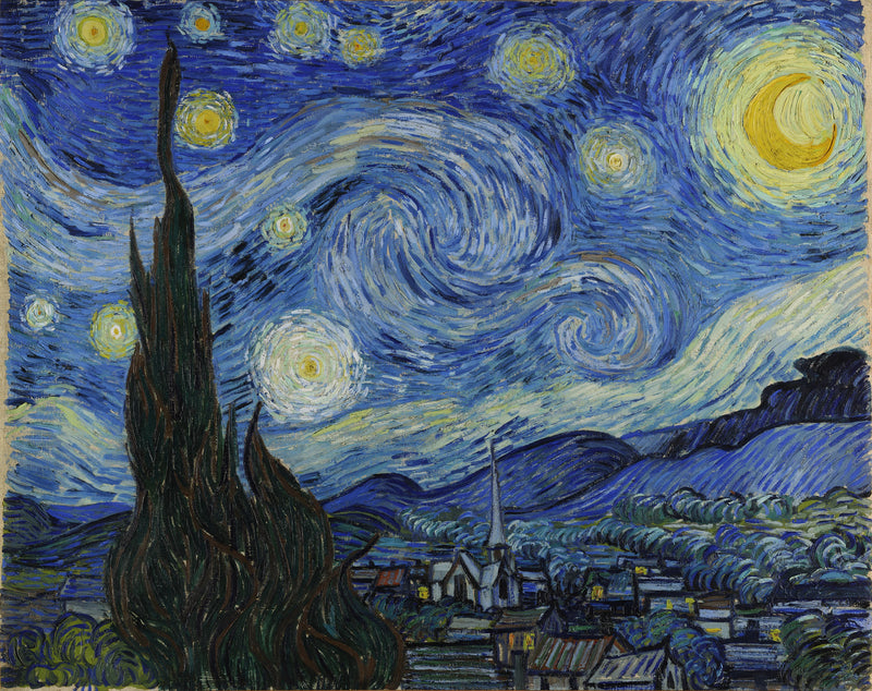 La Nuit étoilée, F612 – Vincent van Gogh