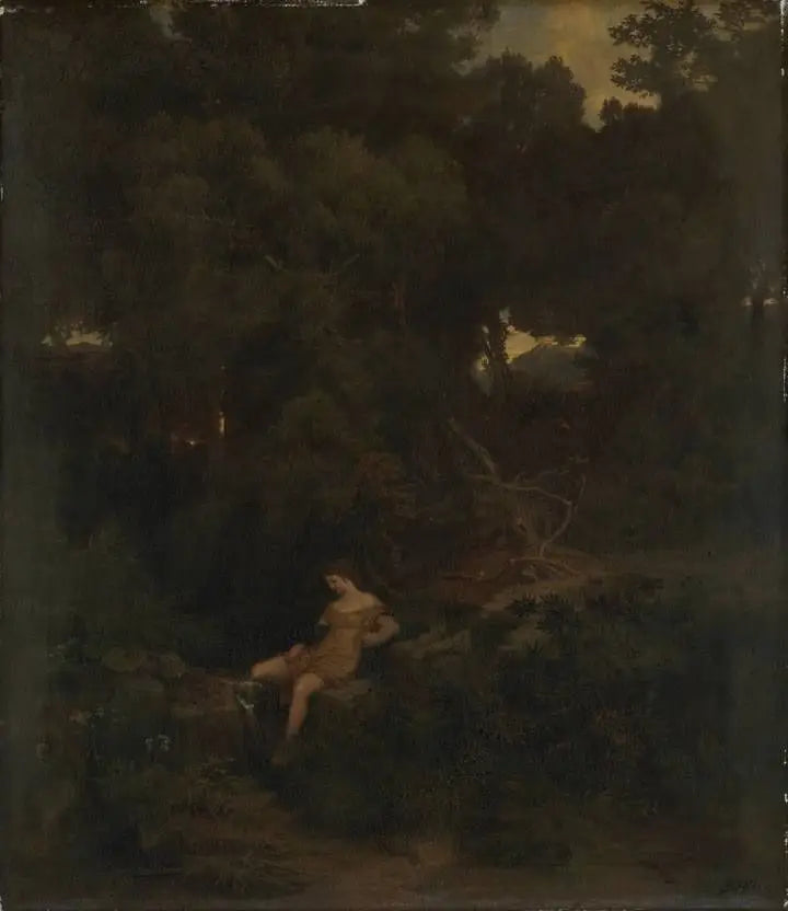 Nymphe à la source - Arnold Böcklin